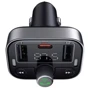 FM-трансмиттер Baseus FM Launcher S-09 Pro black (C10762200113-00) фото 4