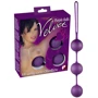 Вагинальные шарики Orion You2Toys Velvet Purple Balls Triple