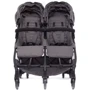 Прогулочная коляска для двойни Baby Monsters Kuki Twin Texas (черное шасси) (BMKT-10005_0TX): Возможность установки люльки нет