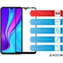 Аксесуар для смартфона ACCLAB Tempered Glass Full Glue Black for Xiaomi Redmi 9A / Redmi 9C: Колір чорний