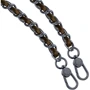 Ремешок для смартфона ArmorStandart Chain link Aged Ruthenium with Brown Leather (ARM77036): Цвет коричневый