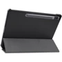 Аксессуар для планшетных ПК AirOn  Premium Black for Samsung Galaxy TAB S7 Plus t970/975 + film (4821784622492): Материал искусственная кожа