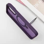 Чехол для iPhone Mobile Case Metal Buttons with MagSafe HQ Ring Purple for iPhone 14 Pro Max: Материалы поликарбонат и полиуретан