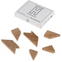 Набор головоломок Заморочка Wooden mini puzzle set на английском 12 штук (12en)