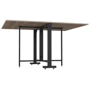Стол раскладной AMF Fold 2 FL2 1400 1380/210х1000х750Н черный/Дуб Сонома (221220): Тип раскладной