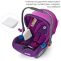 Автокресло El Camino ME 1009-2 NEWBORN purple: Вес ребенка 0 - 13 кг
