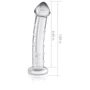 Фаллоимитатор LoveToy Glass Romance 7.5" Clear