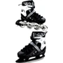 Ролики-коньки Scale Sport 2in1. Black (размер 29-33): Цвет черный