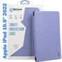 Аксесуар для iPad BeCover Magnetic 360 Rotating with Pencil mount Purple for iPad 10.9 (2022 / 2024) / iPad 11 2025 (708508): Особливості Стильний дизайн, Зручно тримати в руці, Стильний зовнішній вигляд, Приємний на дотик, відділення для стілусу, Надійний захист від подряпин і забруднень