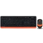 Комплект бездротовий A4Tech Fstyler FG1010 Orange