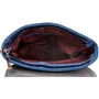 Женская сумка почтальонка Laskara разноцветная (LK-10245-silver-denim): Застежка Магнитная