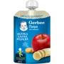 Фруктово-овощное пюре Gerber яблоко, банан, морковь 150 г (1227057)