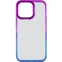 Чехол для iPhone TPU Case TPU+PC Fresh Sip Blue/Violet for iPhone 13 Pro: Цвет фиолетовый