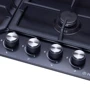 Варочная поверхность газовая Perfelli HGM 61624 BL: Рабочая поверхность эмаль