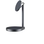 Зарядний пристрій WIWU Wireless Charger Stand MagSafe X25 Power 20W Space Grey для iPhone 16 I 15  I 14 I 13 I 12 series: Особливості Быстрая зарядка, MagSafe