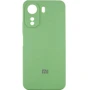 Чехол для телефонов Lakshmi Premium Silicone Case with Logo Full Camera Mint for Xiaomi Redmi 13C / Poco C65