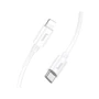 Кабель Hoco Cable USB-C to Lightning X87 2.4A 1m White