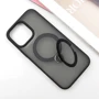 Чохол для iPhone Mobile Case Metal Buttons with MagSafe HQ Ring Black для iPhone 14 Pro Max: Тип чохла накладка на заднюю часть