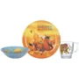 Набор детский на 1 персону из 3 предметов LUMINARC DISNEY LION KING (P9345)