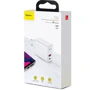 Зарядний пристрій Baseus Wall Charger USB-C and USB PPS Quick Charge 30W White (CCFS-C02) фото 8