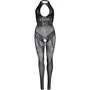 Бодистокинг со стразами Leg Avenue OS Black