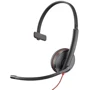 Наушники Poly BlackWire C3215 USB-C/A + 3.5mm HS Mono (8X227AA): Дополнительно один наушник, регулятор громкости
