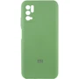 Чехол для телефонов Mobile Case Silicone Cover Shield Camera Mint for Xiaomi Redmi Note 10 5G / Poco M3 Pro / Poco M3 Pro 5G