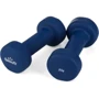 Гантель Hop-Sport Queenfit 2х2 кг темно-синій