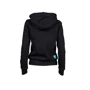 Толстовка спортивна Arena W TE Hooded F/Z Jacket (003849-500) 40 чорна з капюшоном на блискавці: Склад Хлопок