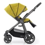 Прогулочная коляска BabyStyle Oyster 3 2021 (Mustard / City Grey): Количество блоков 1