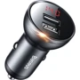 Зарядное устройство Baseus Car Charger 2хUSB Digital Display 4.8A 24W Grey (CCBX-0G): Кабель в комплекте отсутствует