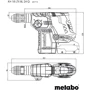 Перфоратор Metabo KH 18 LTX BL 24 Q Set ISA (601714930): Макс. количество ударов в минуту, уд/мин 4750