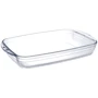 Жаропрочное стекло PYREX 5.2 л (2.6л+2.6л) (555A000): Материал крышки жаропрочное стекло