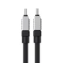 Кабель Baseus USB-C to USB-C CoolPlay Series 100W 1m Black (CAKW000201) фото 3