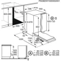 Встраиваемая посудомоечная машина Electrolux EES27100L: Размеры 81.8x59.6x55 см