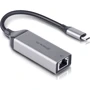 Адаптер REAL-EL Adapter USB-C to RJ45 CE-150 Space Grey (EL123110004): Дополнительные разъемы Ethernet