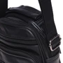 Мужская сумка через плечо Borsa Leather черная (K101b-black): Тип Сумки