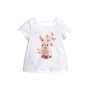 Футболка H & M 7Z4950976 74 см біла