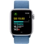 Apple Watch SE 2 2023 40mm GPS Silver Aluminum Case with Winter Blue Sport Loop (MRE33) UA: Вбудована пам'ять 32 ГБ