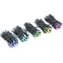 Гирлянда Smart LED Twinkly Pro Curtain RGBW 250 (10 по 25) IP65 AWG22 PVC Rubber черный: Тип Бахрома