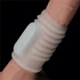 Насадка на член LoveToy Vibrating Spiral Knights Ring White
