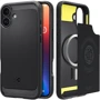 Чехол для iPhone Spigen Rugged Armor MagFit Matte Black (ACS08214) for iPhone 16 фото 5
