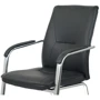 Крісло конференційне АКЛАС Смарт Soft CFA Чорний (PU Black) (00161491)