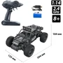Автомобиль Sulong Toys OFF-ROAD CRAWLER на р/у RACE (черный) (SL-309RHMBl): Форма Автомобиль