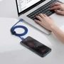 Кабель Baseus Cable USB-C to USB-C Crystal Shine 100W 1.2m Blue (CAJY000603) фото 7