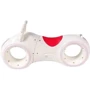 Біговел Tilly GS-0020 White/Red Bluetooth LED-підсвічування (GS-0020 White/Red)