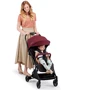Прогулочная коляска Kinderkraft Indy Burgundy (KKWINDYBRG0000): Ширина шасси 46 см