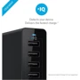 Зарядний пристрій ANKER PowerPort 10 60W 10-port V3 Black (A2133L11): Особливості Швидка зарядка