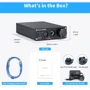 Fosi Audio SPDIF/Coaxial на RCA/3.5/6.35 DAC-Q5 Black фото 5