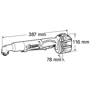Шуруповерт аккумуляторный Makita BTL061RFE: Количество скоростей работы 1